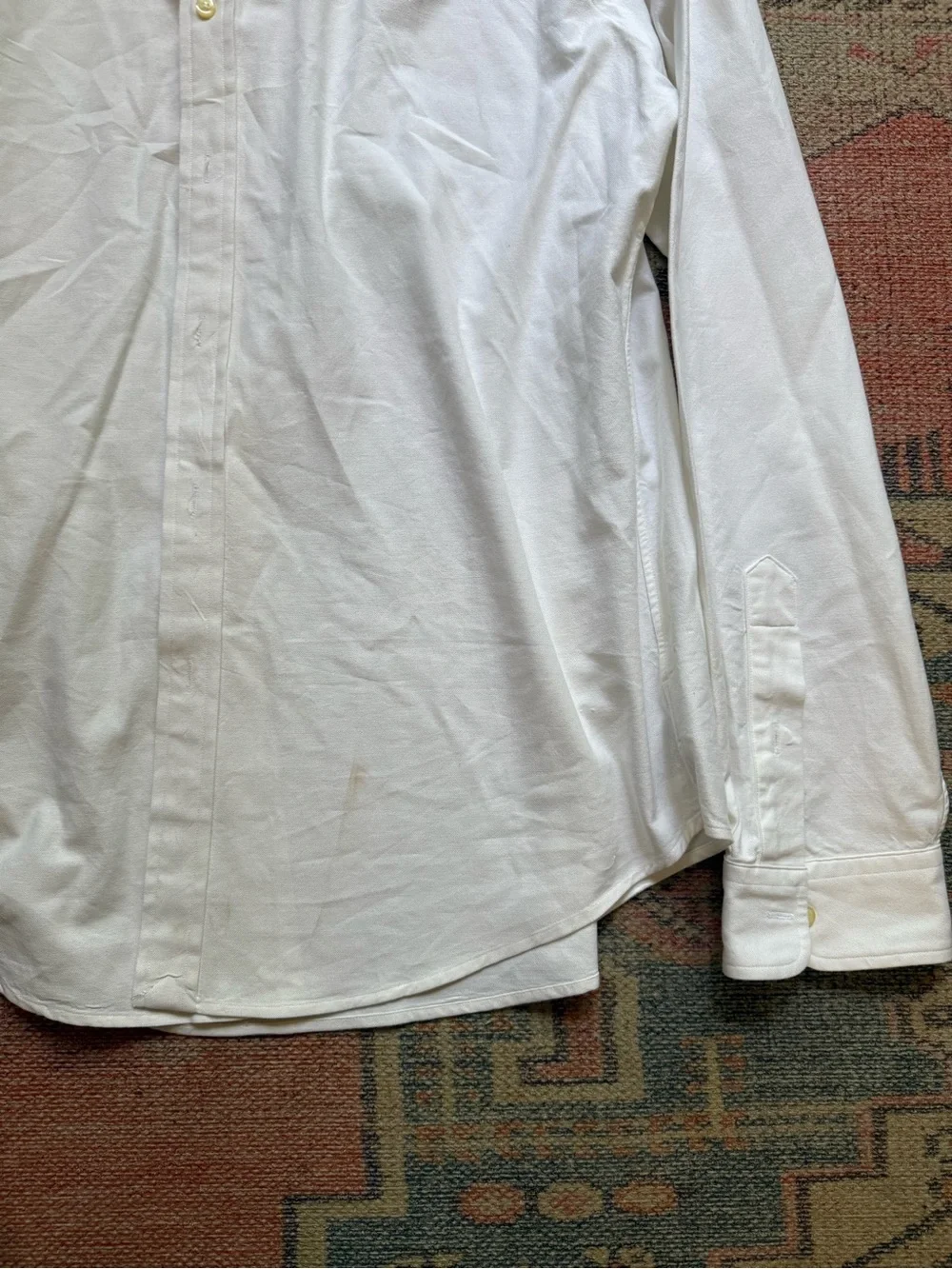 Ralph Lauren Classic Oversized Button Up White